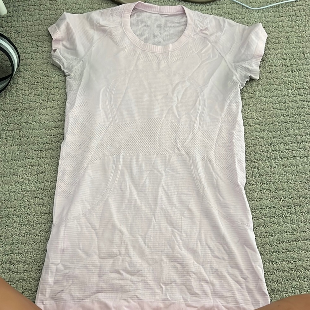 Light pink Lulu shirt